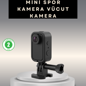 Profesyonel Günlük Video ve Vlog Çekimleri İçin Kompakt Taşınabilir Kamera