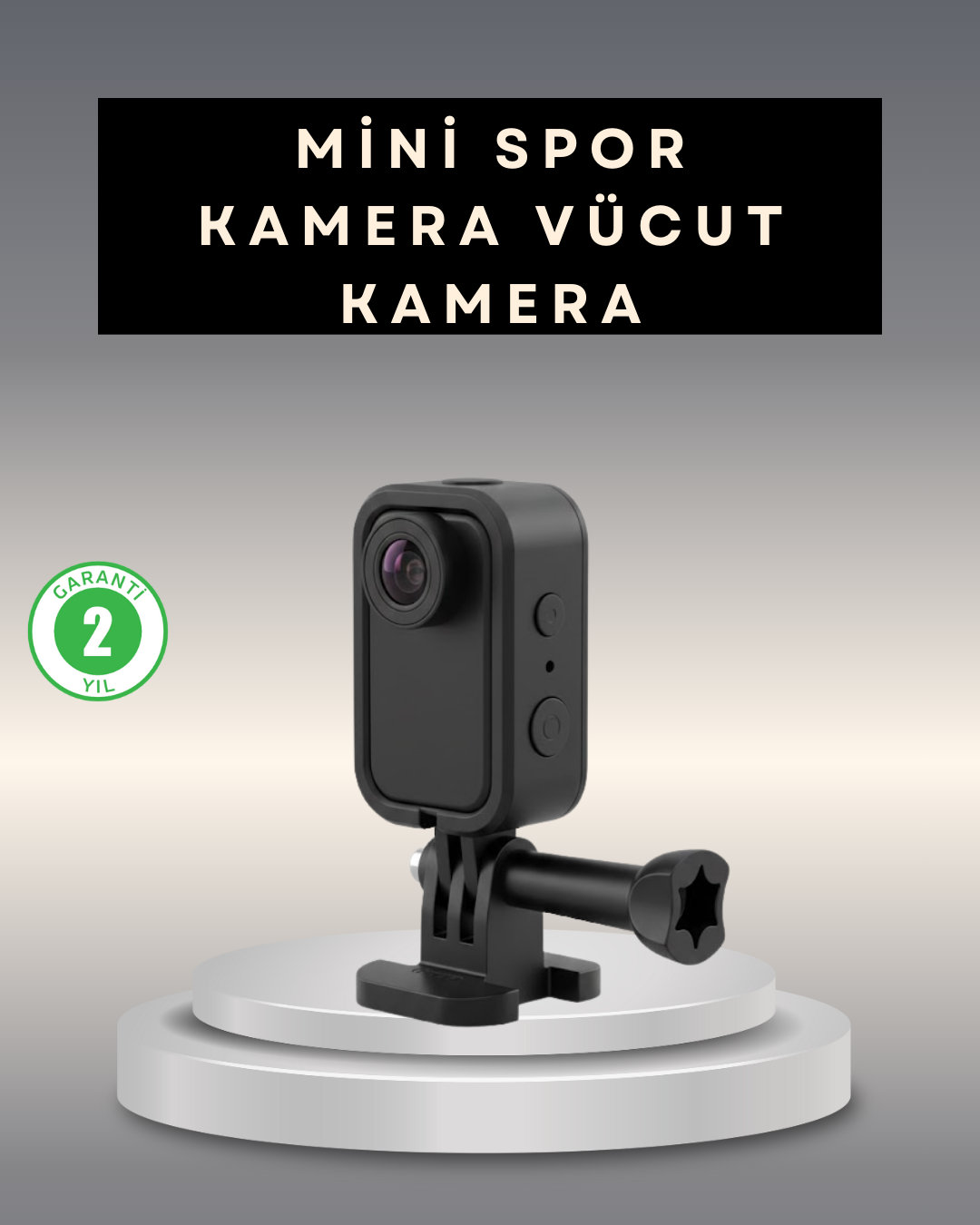 Profesyonel Günlük Video ve Vlog Çekimleri İçin Kompakt Taşınabilir Kamera