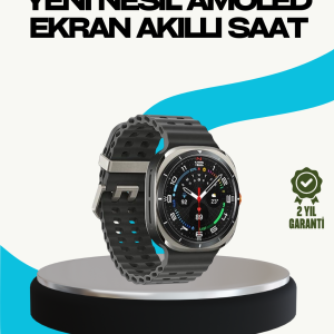 Kablosuz Şarjlı Akıllı Saat Tüm Telefonlarla Uyumlu Çok Fonksiyonlu