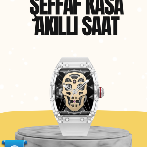 Dokunmatik Akıllı Saat Sesli Asistan ve GPS Özellikli