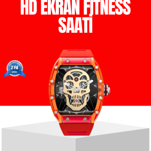 Manyetik Şarjlı Akıllı Saat iOS Android Uyumlu