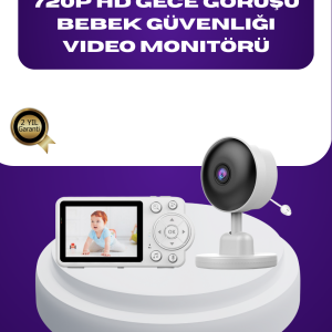 2.8 İnç Ekranlı Bebek Kamerası Gece Görüşlü ve Sesli İletişim