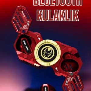Bluetooth Kulaklık Stres Çarklı Döndürülebilir Uzun Şarj Süreli Oyuncu Kulaklığı
