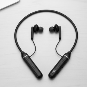 Spor ve Günlük Kullanıma Uygun Kablosuz Boyun Tipi Bluetooth Kulaklık