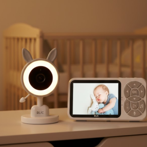 Çoklu Kamera Destekli Bebek İzleme Sistemi RGB Gece Lambalı