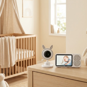 Bebek Kamerası Karşılıklı Konuşma RGB Işık Gece Görüşü ve Sıcaklık Alarmı