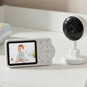 Yakınlaştırma Özellikli Gece Görüşlü Bebek İzleme Kamerası