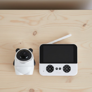 Uzaktan Kontrollü HD Bebek Kamerası Zoom ve Sıcaklık Sensörlü