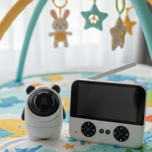 Gece Görüşlü Güvenli Bebek Monitörü 720P HD Görüntü