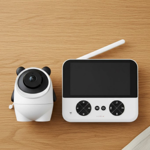 720P HD Gece Görüşlü Kablosuz Bebek Kamerası İki Yönlü Sesli