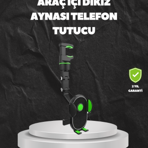 Ayarlanabilir Dikiz Aynası Telefon Tutucu Sağlam ve Şık Tasarım