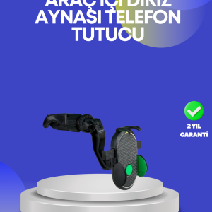 Dikiz Aynasına ve Koltuk Başlığına Uyumlu Telefon Tutucu