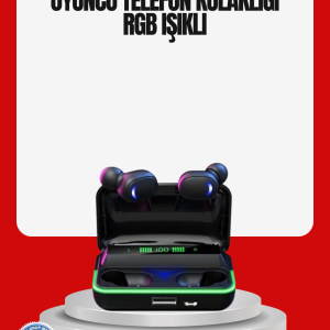 RGB Oyuncu Bluetooth Kulaklık Düşük Gecikmeli Kablosuz 5.1