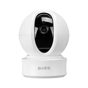 S-LINK SL-IND04 Ev/Bebek Güvenlik Kamerası WiFi 2Mpix 3.6mm Lens 10m. Gece Görüşü Hareket algılama İki Yönlü Ses Micro SD Kartlı TUYA Yazılım