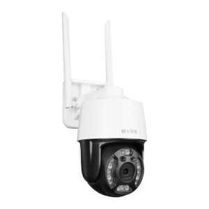 S-LINK SL-PTZ02 Akıllı Güvenlik Kamerası WiFi 3Mpix 28mm Lens 25m. Gece Görüşü Hareket algılama İki Yönlü Ses Micro SD Kartlı TUYA Yazılım