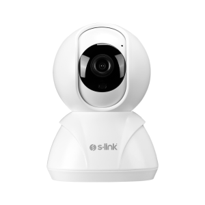 S-LINK SL-IND02 Ev/Bebek Güvenlik Kamerası WiFi 2Mpix 3.6mm Lens 10m. Gece Görüşü Hareket algılama İki Yönlü Ses Micro SD Kartlı TUYA Yazılım