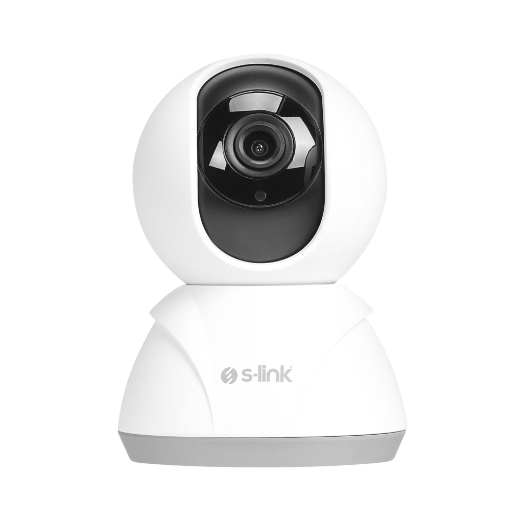 S-LINK SL-IND02 Ev/Bebek Güvenlik Kamerası WiFi 3Mpix 3.6mm Lens 10m. Gece Görüşü Hareket algılama İki Yönlü Ses Micro SD Kartlı TUYA Yazılım