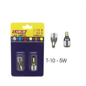 Park Ledi T10 12V Canbus Ledli Beyaz Takim