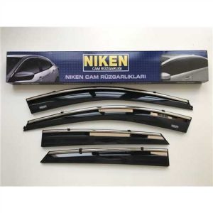 Honda Civic 2007-2011 Kromlu Cam Rüzgarligi 4Lü