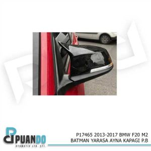 Bmw 1 Serisi Tirnakli F20 M2 2013-2017 Yarasa Ayna Kapagi Siyah