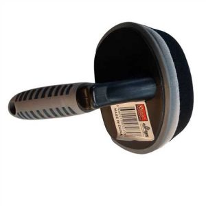 Firça Lastik Parlatma Süngerli Kulplu Gri