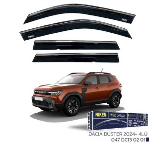 Renault Duster 2024- Kromlu Cam Rüzgarligi 4Lü
