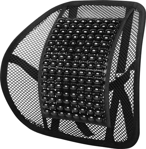 Bel Destegi Boncuklu Siyah Lüx