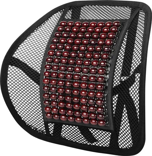 Bel Destegi Boncuklu Bordo Lüx