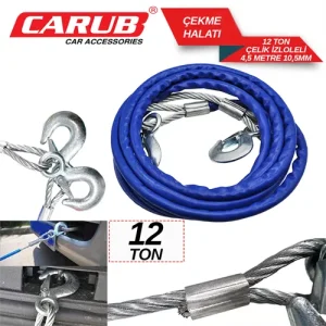 Çeki Halati Çelik Izoleli 12 Ton 4.5 Metre