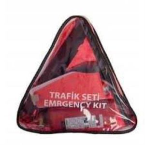 Trafik Seti Üçgen Çantali 1 Kg Söndürücülü Ekonomik