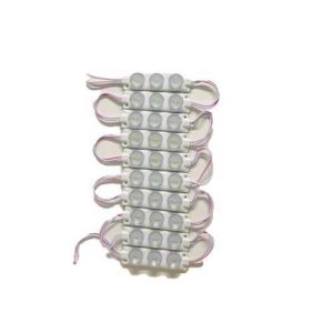 Parmak Lamba 3 Ledli Beyaz   12V  (10 Lu) Set