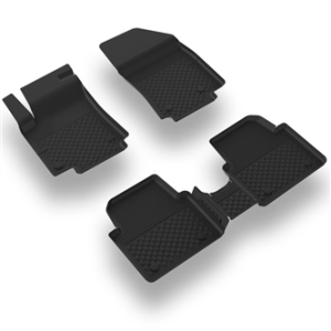 4D Paspas Havuzlu Opel Crossland X 2017 5 Prç Siyah Kutulu Orjinal