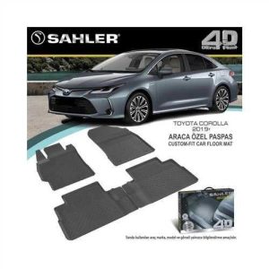 4D Paspas Havuzlu Toyota Corolla Sedan (2019) 4 Prç Siyah Kutulu Orjinal