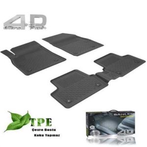 4D Paspas Havuzlu Opel Astra G (1998-2004) 5 Prç Siyah Kutulu Orjinal