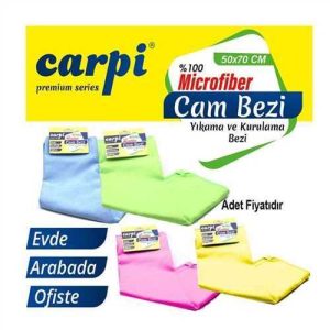 Microfiber Cam Bezi Baklava Desen 50Cmx70Cm