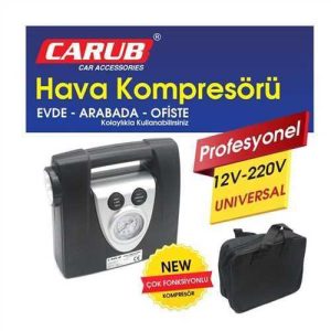 Hava Kompresörü 12-220 Volt Çantali