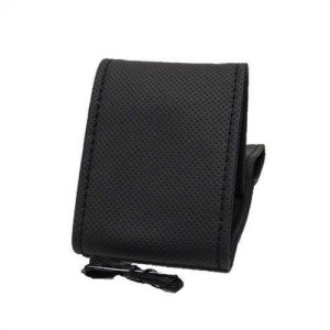 Direksiyon Kilifi Sarmali Deri Siyah Igne Örgü Noktali