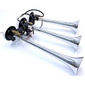 3 Borulu Havali Otobüs ( Arap ) Korna Kromajli 24V