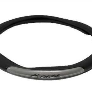 Direksiyon Kilifi 38Cm Siyah Silver Atatürk Imzali Fosforlu