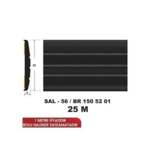 52 Mm Otoyol Siyah Çizgili Çita 1 Mt