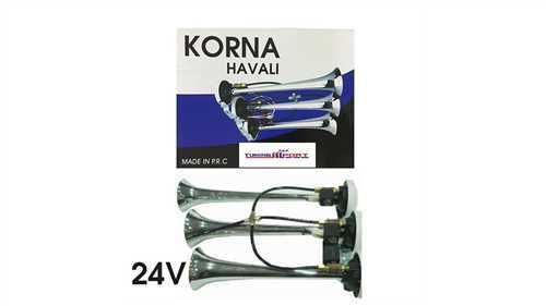 3 Borulu Havali Otobüs ( Arap ) Korna 12V