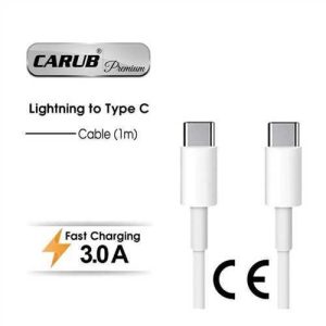 Hizli Sarz Cihazi 3,0A Type-C-Type-C 1 Mt Kablolu