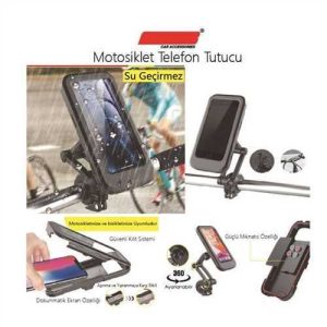 Telefon Tutucu Motosiklet Su Geçirmez