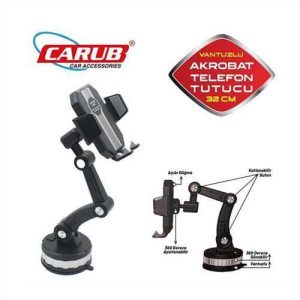 Telefon Tutucu Vantuzlu 360 Derece 32Cm Akrobat Tip