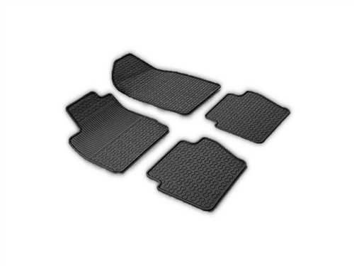 Ford Fiesta - Fusion 2009 Siyah Kauçuk Paspas