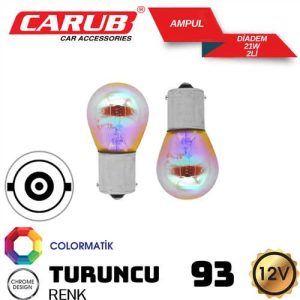 Ampul Diadem  12  V 93  Orj Turuncu 2 Li