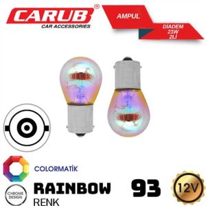 Ampul Diadem  12V 93 Yakin Tirnak Orj Turuncu 2 Li