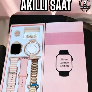 Akıllı Saat Sesli Görüşme Bildirim Görme Uyku ve Sağlık Takibi