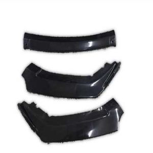 Ön Tampon Eki 3 Parça Siyah Üniversal