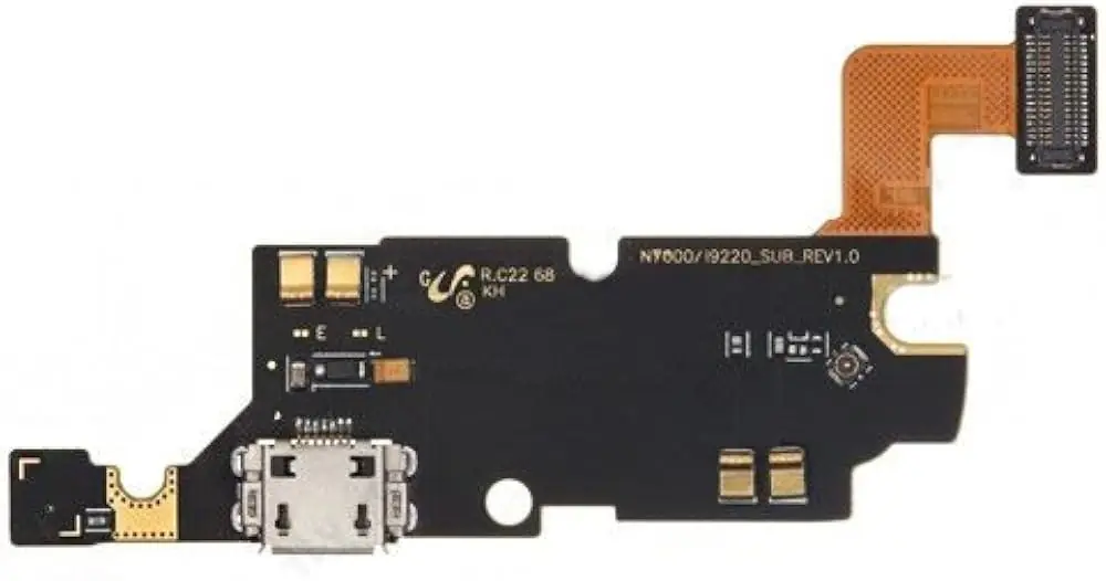 Sm Galaxy Note N7000 İ9220 İçin Şarj Soket Ve Mikrofon Filmi-(5775)